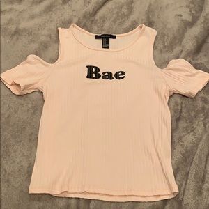 Off the shoulder top